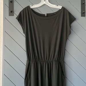Black pant romper